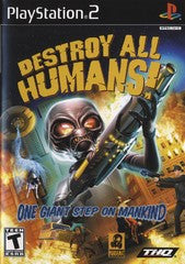 Destroy All Humans (Playstation 2) Pre-Owned: Game, Manual, and Case