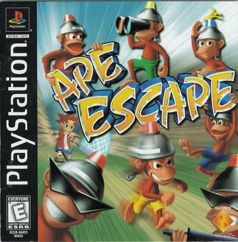 Ape Escape (Playstation 1) Pre-Owned: Game, Manual, and Case