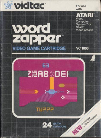 Word Zapper (Atari 2600) Pre-Owned: Cartridge Only