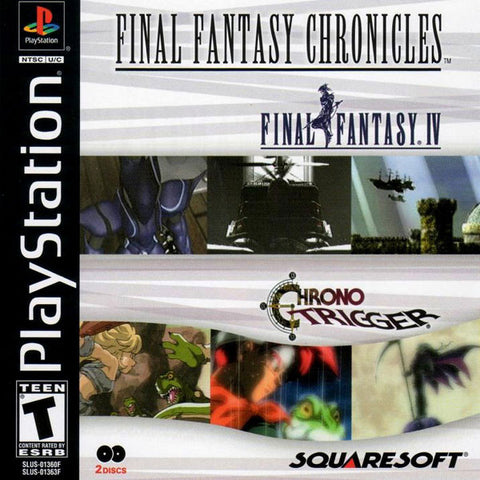 Final Fantasy Chronicles (Black Label) (Playstation 1) Pre-Owned: Games, Manual, and Case