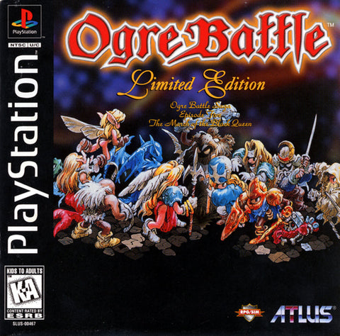 Ogre Battle Limited Edition (Playstation 1) Pre-Owned