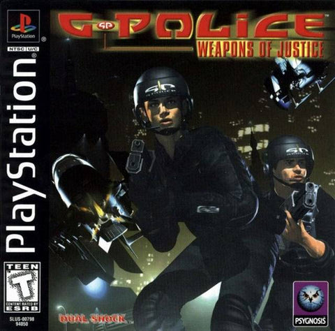 G-Police Weapons of Justice (Playstation 1) Pre-Owned