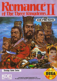 Romance of the Three Kingdoms II (Sega Genesis) Pre-Owned: Game, Manual, and Case
