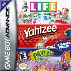 Game of Life / Yahtzee / Payday (Nintendo Game Boy Advance) Pre-Owned: Cartridge Only