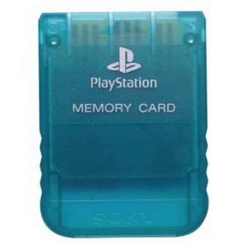 Official Memory Card - Blue (Sony Playstation 1) Pre-Owned