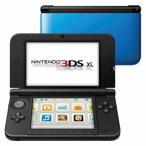 System - Nintendo 3DS XL - Blue & Black - (Model: SPR-001) Pre-Owned: System, Charger, and Stylus