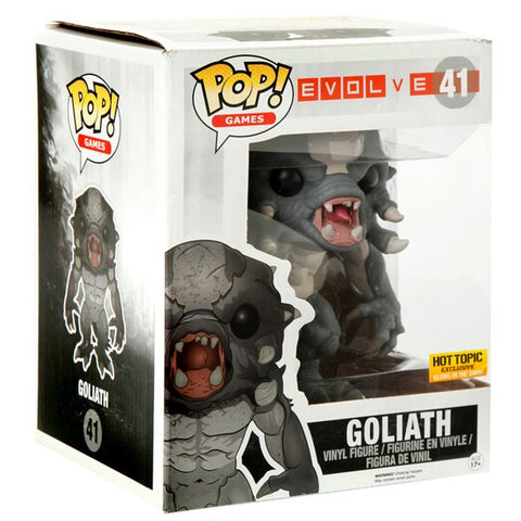 POP! Games #41: Evolve - Goliath (Hot Topic Exclusive / Glows in the Dark) (Funko POP!) Figure and Box