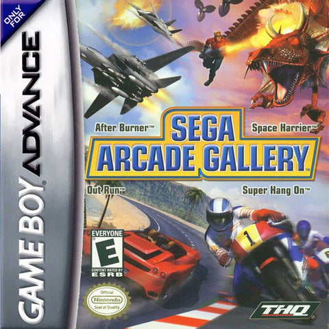 Sega Arcade Gallery (Nintendo Game Boy Advance) Pre-Owned: Game, Manual, Poster, and Box