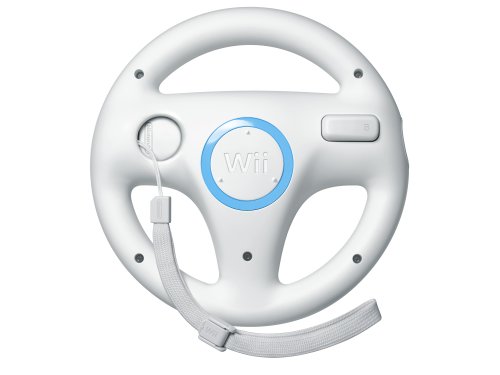 Racing Wheel - Official - White (Nintendo Wii) Pre-Owned – Grumpy Bob’s ...
