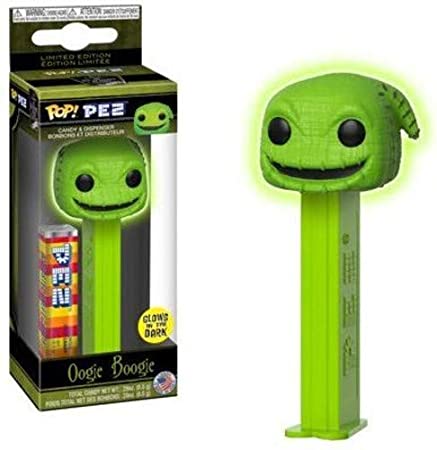The Nightmare Before Christmas: Oogie Boogie (Glows in the Dark) (Limited Edition PEZ Candy Dispenser) (Funko POP! + PEZ) New in Box