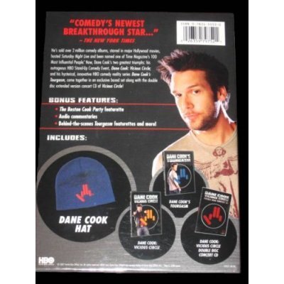 The Dane Cook Collection (Tourgasm and Dane Cook Vicious Cycle) (DVD + CD) Pre-Owned: Disc(s) and Case