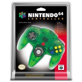 Official Nintendo Wired Controller - Jungle Green (Nintendo 64 Accessory) Pre-Owned