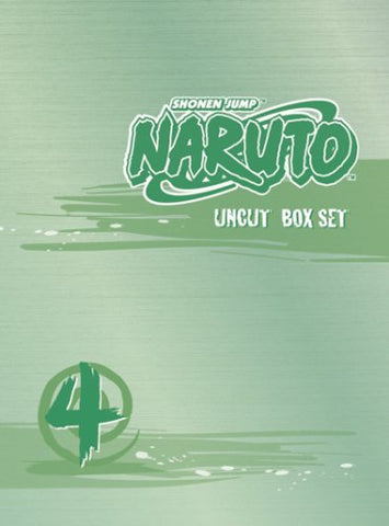 Naruto: Uncut Box Set Volume 4 (DVD) Pre-Owned