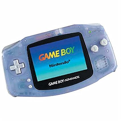 System - Glacier Blue (Nintendo Game Boy Advance) Pre-Owned