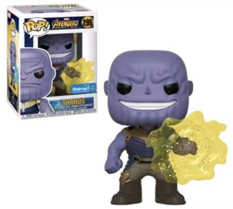 Avengers Infinity War: #296 Thanos (Wal-Mart Exclusive) (Funko POP!) Figure and Original Box