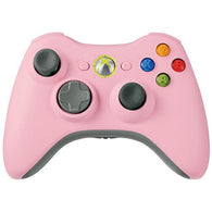 Official Microsoft Wireless Controller - Pink (Xbox 360 Accessory) Pre-Owned