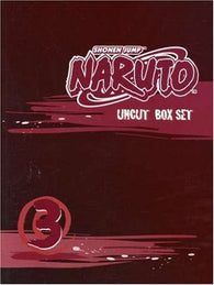 Naruto: Uncut Box Set Volume 3 (DVD) Pre-Owned