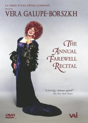 Vera Galupe-Borszkh: The Annual Farewell Recital (DVD) Pre-Owned