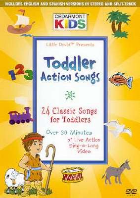 Cedarmont Kids - Toddler Action Songs (DVD) Pre-Owned