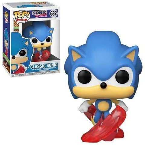 POP! Games #632: Sonic The Hedgehog - Classic Sonic (Funko POP!) Figure and Box w/ Protector/ Protector