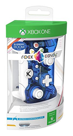 Rock Candy Wired Controller - Blueberry Boom - (Xbox One) NEW