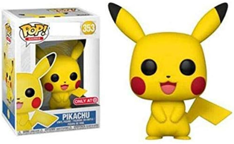 POP! Games #353: Pokemon - Pikachu (Target Exclusive) (Funko POP!) Figure and Box w/ Protector