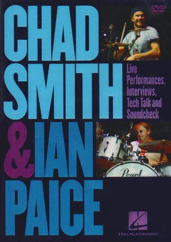 Chad Smith & Ian Paice: Live Performances, Interviews, Tech Talk, and Soundcheck (DVD) NEW