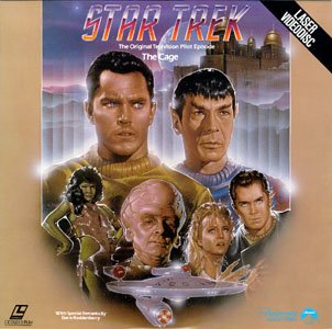 Star Trek: The Cage Original TV Pilot Episode (With Special Remarks by Gene Roddenberry) (LaserDisc) Pre-Owned