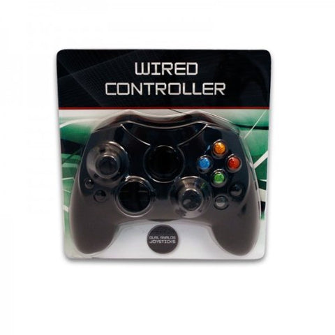 Wired S-Type Controller - Black (Hyperkin) (Original Xbox) NEW