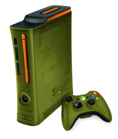 System w/ Official Wireless Controller - Halo 3 Limited Edition w/ 20GB HALO Edition Hard Drive (Xbox 360) Pre-Owned