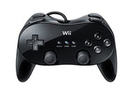 Official Wii Classic Controller Pro - Black (Nintendo Wii Accessory) Pre-Owned