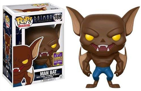 POP! Heroes #189: Batman The Animated Series - Man Bat (2017 Summer Convention Exclusive) (Funko POP!) Figure and Box w/ Protector