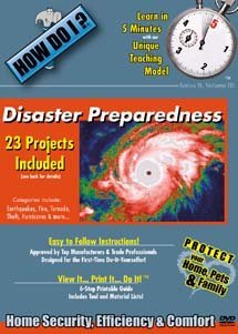How Do I?: Disaster Preparedness (DVD) Pre-Owned