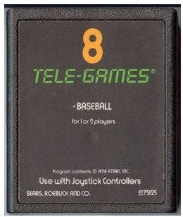 Baseball - Tele-Games - 699819 (Atari 2600) Pre-Owned: Cartridge Only