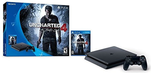 PlayStation 4 Slim 500GB Console - Uncharted 4 Bundle (Playstation 4 System) NEW