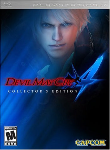Devil May Cry 4 Collector's Edition (Playstation 3 / PS3) Pre-Owned: Game, Manual, Bonus Disc, Animated Series Episode Disc, Metal Case, and Slipcover