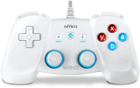 Wii Classic Controller - Nyko Wing / White (Nintendo Wii Accessory) Pre-Owned