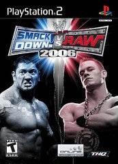 WWE Smackdown vs. Raw 2006 (Playstation 2 / PS2) Pre-Owned: Game, Manual, and Case