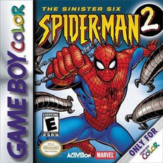 Spider-Man 2: The Sinister Six (Nintendo Game Boy Color) Pre-Owned: Cartridge Only