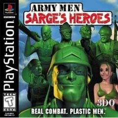 Army Men Sarge's Heroes (Playstation 1) Pre-Owned: Game, Manual, and Case