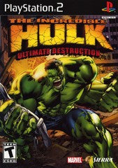 The Incredible Hulk Ultimate Destruction (Playstation 2) Pre-Owned: Game, Manual, and Case