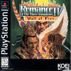 Romance of the Three Kingdoms 4: Wall of Fire (Playstation 1) Pre-Owned: Game and Case