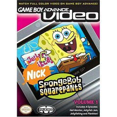 SpongeBob SquarePants Volume 1 (Nintendo Game Boy Advance VIDEO) Pre-Owned: Cartridge Only