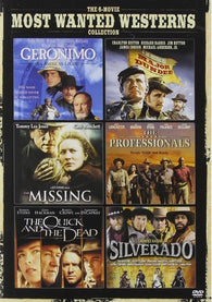 Most Wanted Westerns: Geronimo / Silverado / Major Dundee / The Missing / The Professionals / The Quick and the Dead (DVD) Pre-Owned