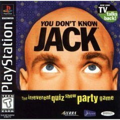 You Don't Know Jack (Playstation 1 / PS1) Pre-Owned: Game, Manual, and Case