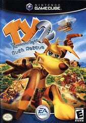 Ty The Tasmanian Tiger 2: Bush Rescue (Nintendo GameCube) Pre-Owned: Game, Manual, and Case