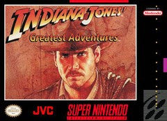Indiana Jones' Greatest Adventures (Super Nintendo) Pre-Owned: Cartridge Only