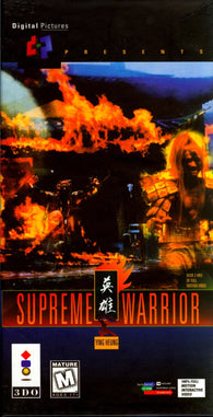 Supreme Warrior (3DO) Pre-Owned: Game and Box
