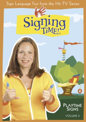 Signing Time: Volume 2  - Playtime Signs (DVD) NEW
