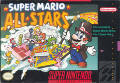 Super Mario All-Stars (Super Nintendo / SNES) Pre-Owned: Cartridge, Manual, Star Fox Poster/Insert, and Box